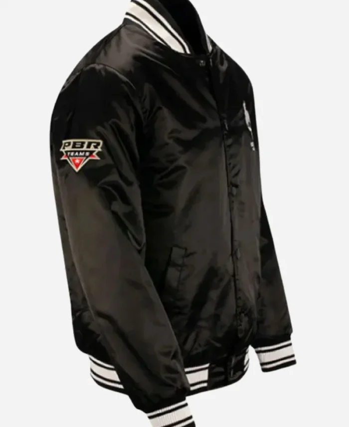 Top Bull Riding Team Arizona Ridge Riders Black Varsity Bomber Jacket