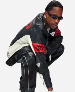 Travis Scott F1 Grand Prix of Miami Leather Jacket