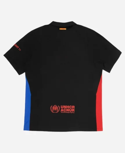  Travis Scott FC Barcelona 202425 Match Away x Cactus Jack Black Jersey