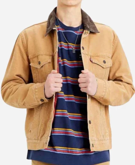 Tyler Hoechlin TV Series Superman And Lois Season 2 Tyler Hoechlin Brown Jacket