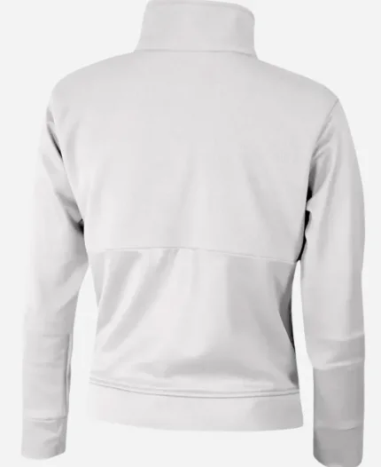 USA Curling 2025 Columbia River Grey Fleece Jacket For Women