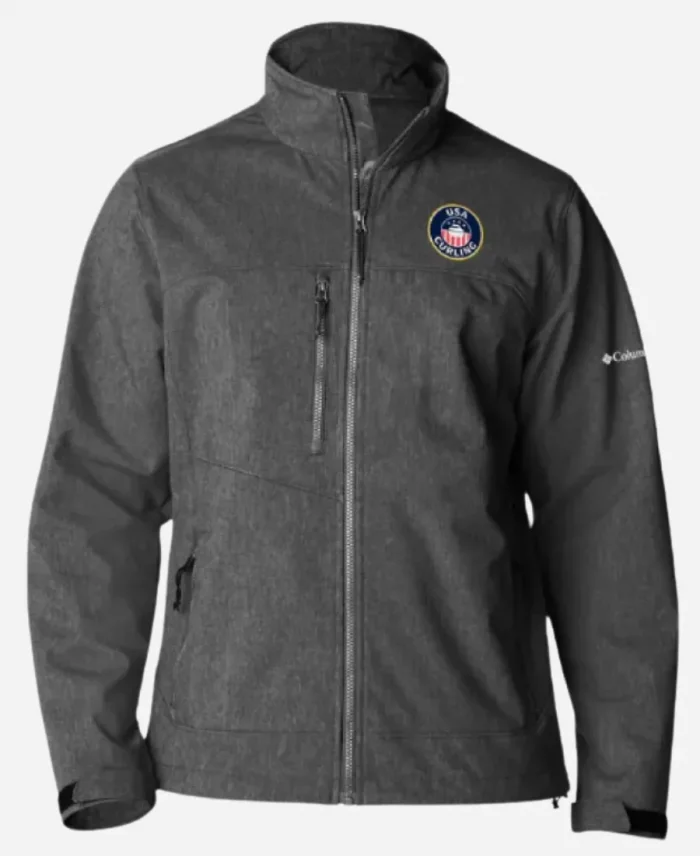 USA Curling Columbia 2025 Men Ascender Softshell Jacket