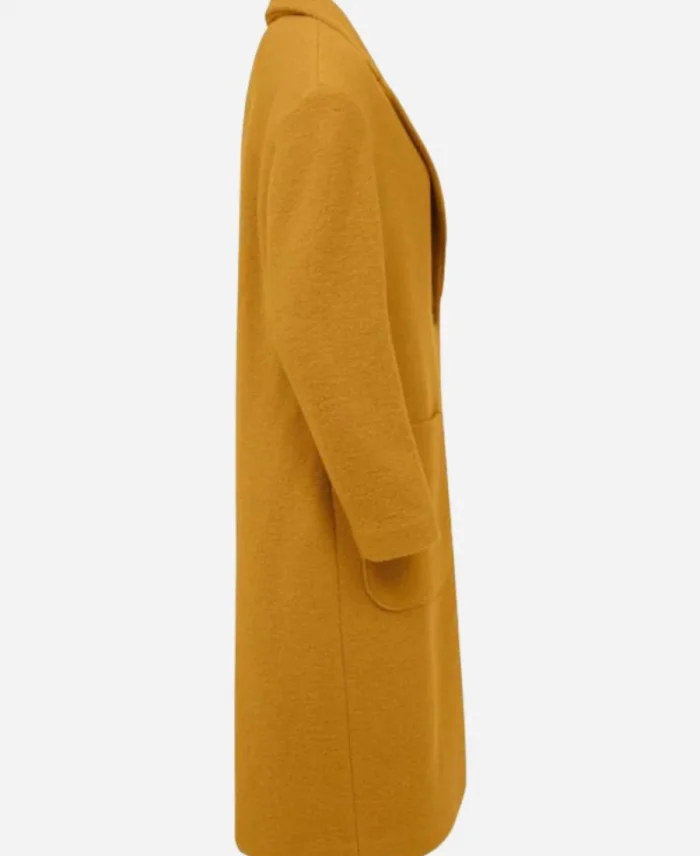 Varada Sethu Doctor Who S15 Golden Yellow Coat