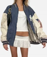 Vintage New York Yankees Zip Up Bomber Jacket