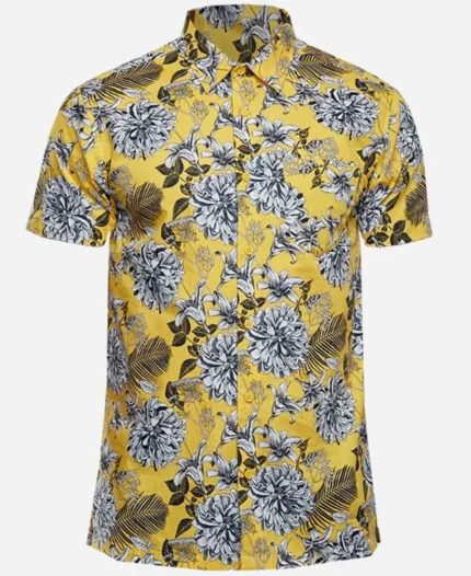 Virgin Island Season 01 Tom Yellow Floral Shirt