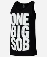 WWE Braun Strowman One Big S.O.B. Black Tank Top