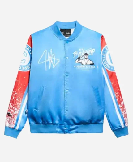 WWE John Cena OG 2025 Blue Bomber Jacket