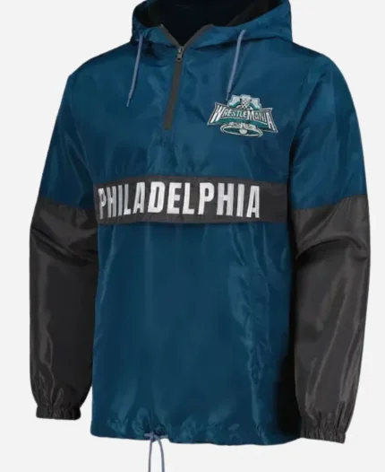 WWE WrestleMania 40 Philadelphia Green Hooded Jacket