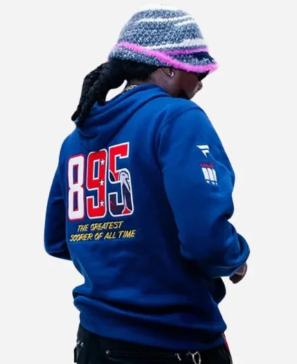 Washington Capitals Fanatics x Major DC OVI 895 Blue Pullover Hoodie