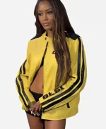 Watch What Happens Live Ciara Miller Yellow Jacket