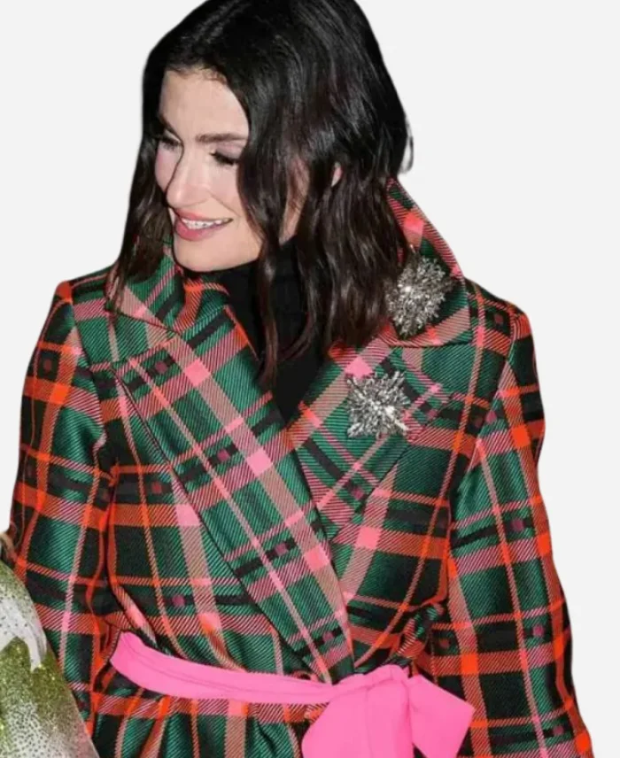 Wicked Broadway 20th Anniversary Idina Menzel Checked Coat