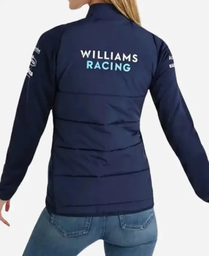 Williams Racing F1 2023 Team Thermal Blue Jacket For Sale