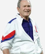 World Series Texas Rangers George W Bush Jacket
