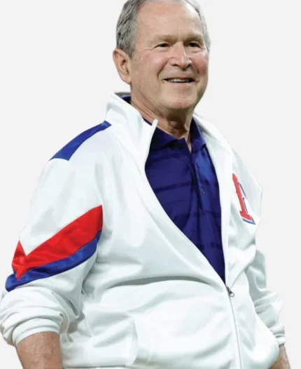 World Series Texas Rangers George W Bush Jacket