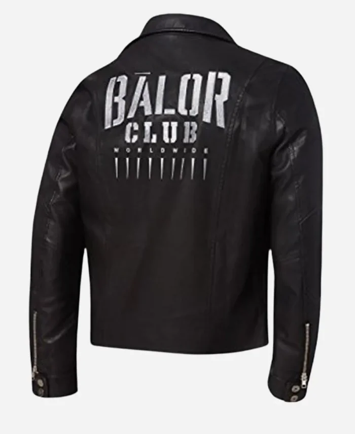 Wrestler WWE Finn Balor Club Leather Black Jacket