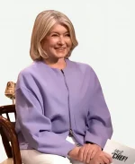 Yes, Chef Martha Stewart Purple Zip-up Jacket For Women's