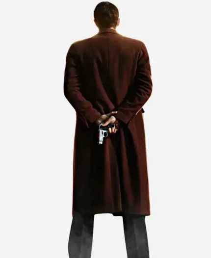 Young Winston Scott The Continental From the World of John Wick 2023 Colin Woodell Brown Long Coat