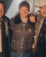 Zach Roerig Day of Reckoning 2025 Brown Jacket