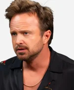 Aaron Paul Hot Ones S27 Red Poppy Embroidered Shirt