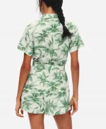 Access Daily 2025 Adrianna Costa Green Leaf Romper