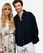 Actor Robert Pattinson Cannes Film Festival 2025 Black Cotton Jacket