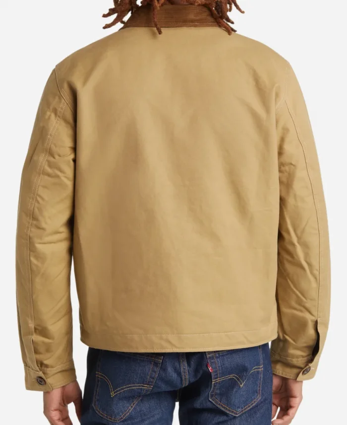 Adam Brody Nobody Wants This 2024 Cotton Brown Jacket