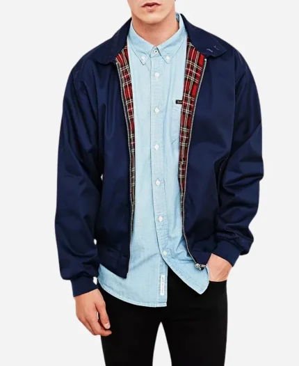 Adam Brody TV Series Nobody Wants This 2024 Noah Roklov Blue Jacket