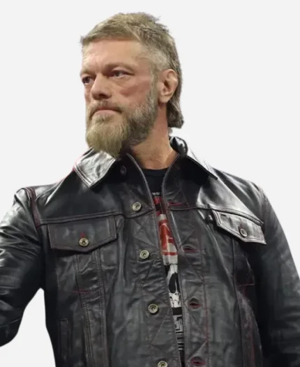 Adam Copeland AEW Collision 2025 Leather Jacket