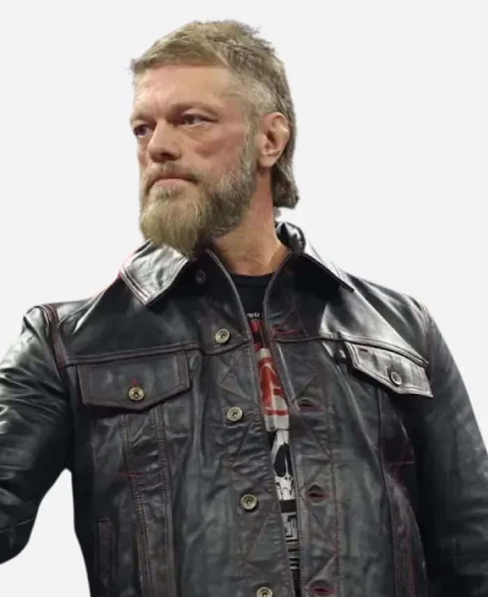 Adam Copeland AEW Collision 2025 Leather Jacket