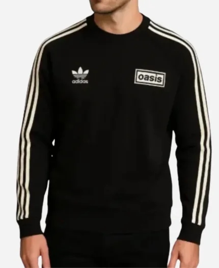 Adidas x Oasis Black Sweatshirt
