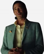 Adrien Brody Poker Face Blue Blazer