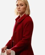 Alice Morris Grosse Pointe Garden Society Red Wool Coat
