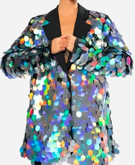 Alicia Warrington WWE Pay Per View 2025 Sequin Blazer For Sale