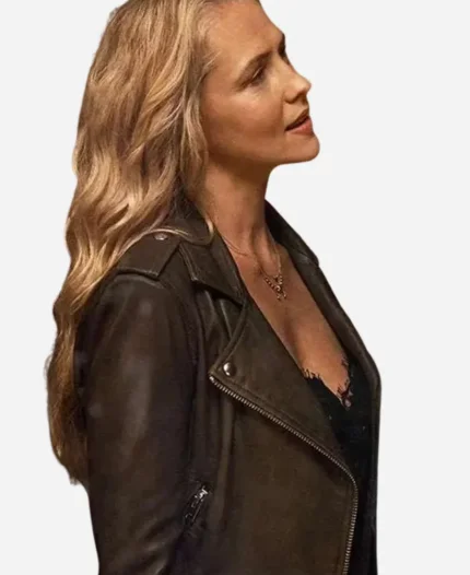 Alison Tv Series Mix Tape 2025 Teresa Palmer Black Leather Jacket