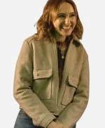 Alison Woods Code of Silence Grey Wool Jacket