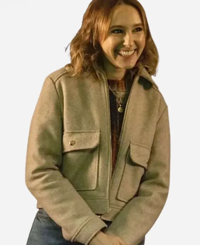 Alison Woods Code of Silence Grey Wool Jacket