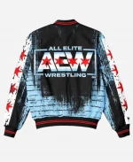 All Elite Wrestling 2025 Chicago Varsity Bomber Jacket For Unisex