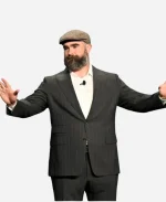 Amazon Upfront Jason Kelce Grey Suit - Jacket Era
