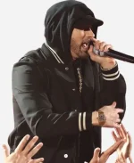 American Rapper iHeartRadio Music Awards 2018 Eminem Black Bomber Jacket