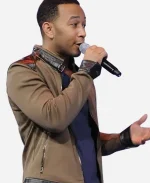 American Singer John Legend BET Studios 106 & Park Brown Jacket