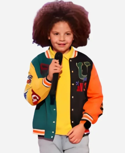 Americas Got Talent S20 King Moore Colorblock Bomber Jacket
