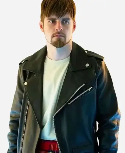 An t-Eilean Andrew MacInnes Biker Leather Jacket
