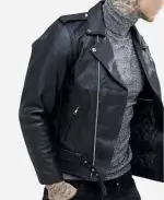 An t-Eilean Andrew MacInnes Leather Biker Jacket