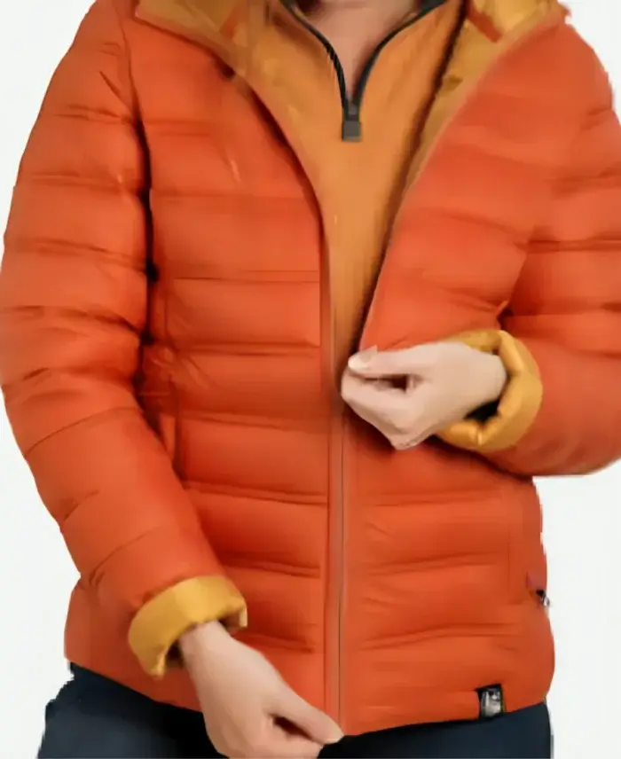 An t-Eilean Sorcha Groundsell Hooded Puffer Jacket