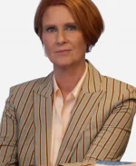 And Just Like That S3 Cynthia Nixon Striped Blazer