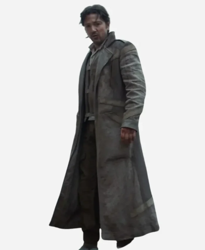 Andor S02 Diego Luna Grey Trench Coat