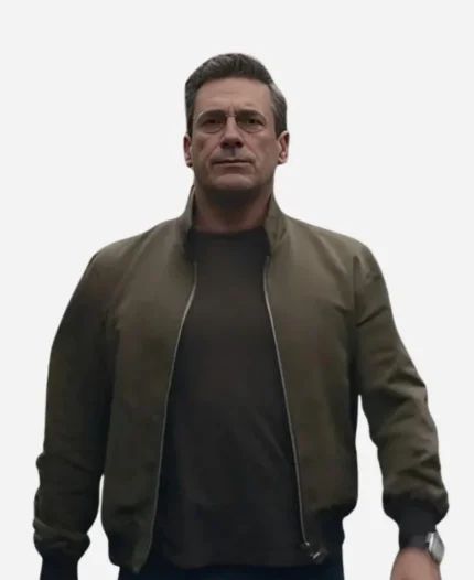 Andrew Cooper TV Series Your Friends and Neighbors 2025 Jon Hamm Bomber Jacket