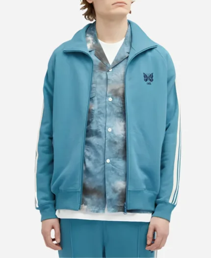 Anson Boon MobLand 2025 Blue Track Jacket - Jacket Era