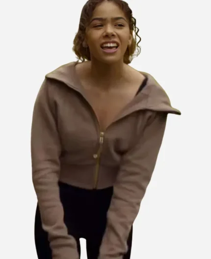 Antonia Gentry Ginny & Georgia 2025 Brown Hoodie