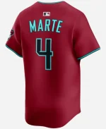 Arizona Diamondbacks Ketel Marte Nike Red Alternate 2 Limited Player Jersey